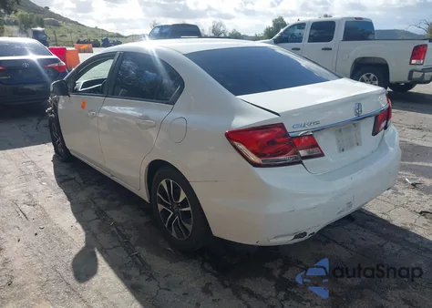 2013 Honda Civic Ex z USA, uszkodzony, nr VIN 19XFB2F82DE279638